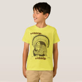 Gobble Gobble Turkey Kinder Basic T shirt (Voorkant volledig)