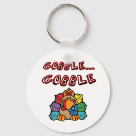GOBBLE GOBBLE TURKEY SLEUTELHANGER