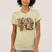 Gobble Herfst Vakantie Herfst Boho Thanksgiving T-shirt (Voorkant)