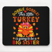 Gobble Little Turkey Is Going To Be Big Brother Th Muismat (Voorkant)