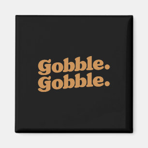 Gobble Thanksgiving Turkije Run Turkije Dag Magneet