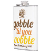 Gobble 'til je wiebelen grappige herfst Friendsgiv Heupfles (Links)