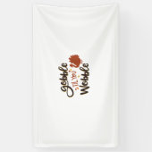 Gobble til you Wobble Funny Thanksgiving Day Turke Spandoek (Verticaal)