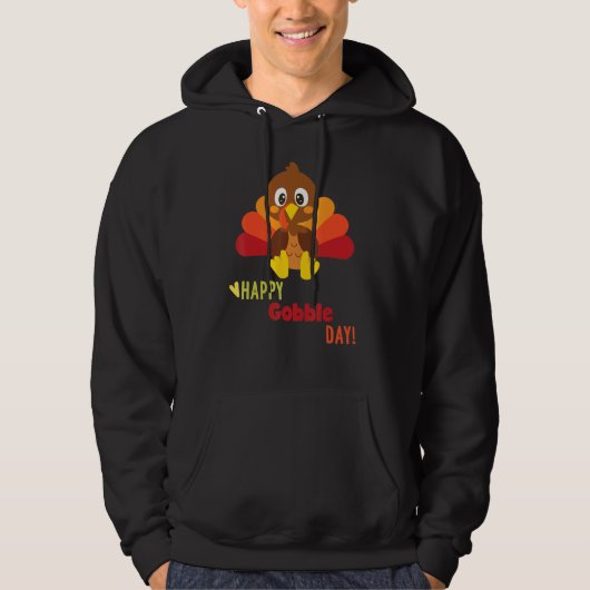 Gobble Til you Wobble Hoodie (Voorkant)