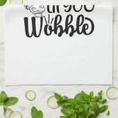 Gobble Til you Wobble Kitchen Towel Theedoek (Gevouwen)