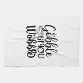 Gobble Til you Wobble Kitchen Towel Theedoek (Horizontaal)