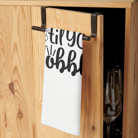 Gobble Til you Wobble Kitchen Towel Theedoek (Derde Gevouwen)