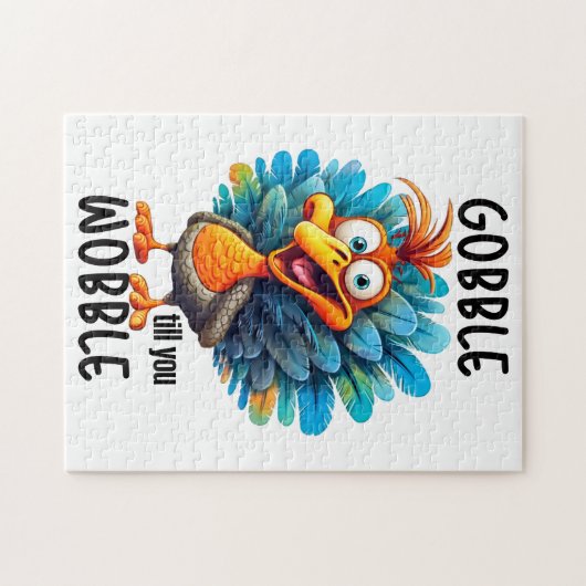 Gobble Til you Wobble Legpuzzel (Horizontaal)