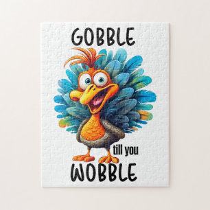 Gobble Til you Wobble Legpuzzel