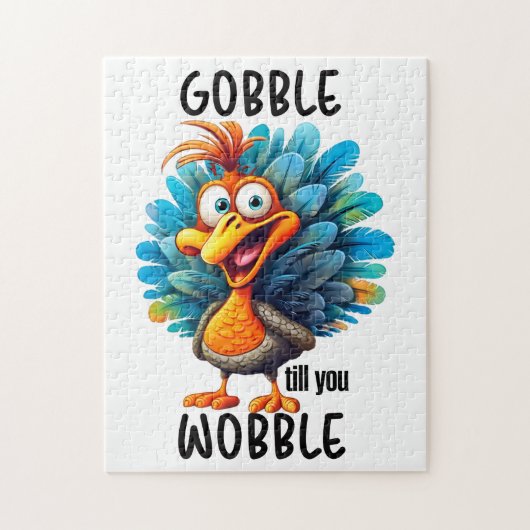 Gobble Til you Wobble Legpuzzel (Verticaal)