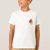Gobble 'Til You Wobble Retro Thanksgiving T-shirt (Voorkant)