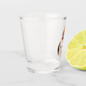 Gobble Til you Wobble Shot Glas (Links)
