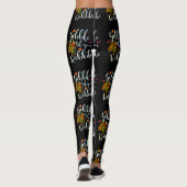 Gobble Til you Wobble Thanksgiving Rainbow Leggings (Achterkant)
