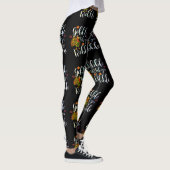 Gobble Til you Wobble Thanksgiving Rainbow Leggings (Rechts)