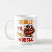 Gobble ‘Til You Wobble – Thanksgiving Turkije Koffiemok (Links)