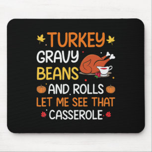 Gobble Til You Wobble Turkije Pilgrim Boys Mannen Muismat