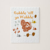 GOBBLE TILL YA WOBBLE PATTERN 2 LEGPUZZEL (Verticaal)