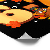 Gobble Till You 67 Thanksgiving Brainrot Meme Six  Poster (Hoek)