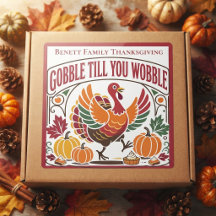 Gobble Till You Wobble Familienaam Thanksgiving