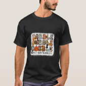 Gobble Till You Wobble Herfst Herfstseizoen T-shirt (Voorkant)