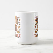 Gobble tot je de Thanksgiving van Turkije wiebelt Koffiemok (Center)