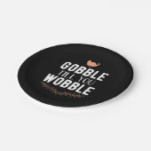 Gobble tot je Thanksgiving papier Bord wint (Gekanteld)