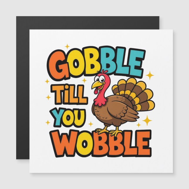 Gobble tot je wiebelt (Voorkant / Achterkant)