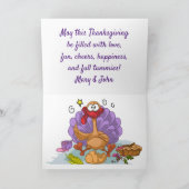 Gobble tot je wiebelt. bedankkaart (Binnen)