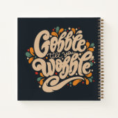 Gobble tot je wiebelt notitieboek (Achterkant)