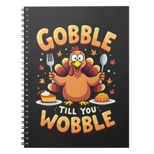 Gobble tot je wiebelt notitieboek (Voorkant)
