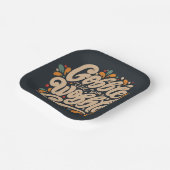 Gobble tot je wiebelt papieren bordje (Gebogen)