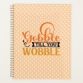 Gobble tot je wiebelt planner (Voorkant)