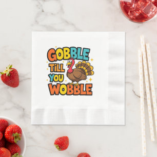 Gobble tot je wiebelt servet