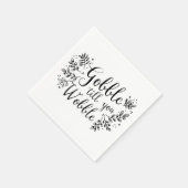 Gobble tot je wiebelt servet (Hoek)