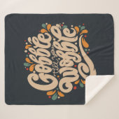 Gobble tot je wiebelt sherpa deken (Voorkant (horizontaal))