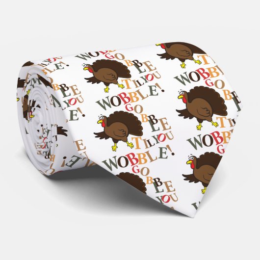 Gobble tot je wiebelt. stropdas (Opgerold)