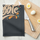 Gobble tot je wiebelt theedoek (Quarter Fold)