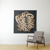 Gobble tot je wiebelt wandkleed (In Situ (horizontaal))