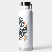 Gobble tot je wiebelt waterfles (Achterkant)