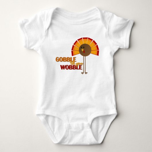 Gobble tot je wobble romper (Voorkant)