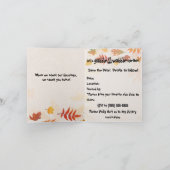 Gobble tot we wobble Save the Date Aankondiging (Binnen)