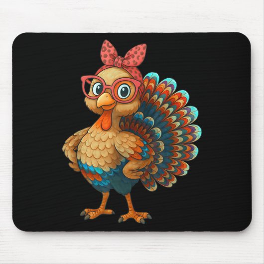 Gobble Turkey Day Happy Thanksgiving For Toddlers  Muismat (Voorkant)