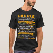 GOBBLE volledig onverklaarbaar T-shirt (Voorkant)