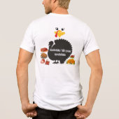 Gobble & Wobble Tri-Blend Shirt (Achterkant)