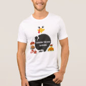 Gobble & Wobble Tri-Blend Shirt (Voorkant)