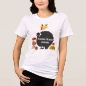 Gobble & Wobble Tri-Blend Shirt (Voorkant)
