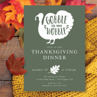 Gobble Wobble Turkije Thanksgiving