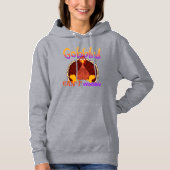 Gobbled Can’t Wobble Funny Turkey Thanksgiving Hoodie (Voorkant)