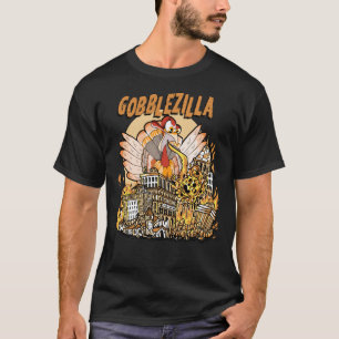 Gobblezilla Turkey Thanksgiving1502png1502 T-shirt
