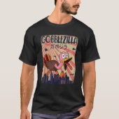 Gobblezilla Turkije Thanksgiving T Shirt (Voorkant)
